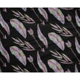 thumbnail image 4 of oneOone Polyester Lycra Black Fabric Feather Feather Dress Material Fabric Print Fabric By The Yard 56 Inch Wide, 4 of 4