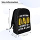 thumbnail image 3 of Esta es una mochila escolar para papá realmente increíble para estudiantes, mochila de viaje, bolso para computadora portátil, bolso de hombro para hombres y mujeres., 3 of 5
