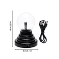thumbnail image 3 of Desktop Plasma Lamp Light USB Battery Powered Sensitive Globe For Kids Parties Home Decoration, 3 of 7