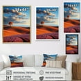 thumbnail image 4 of Designart "horizon Colorful Horizons III" Landscape & Nature Floater Framed Wall Decor, 4 of 7