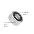 thumbnail image 5 of 4 Pcs Speaker Stand Feet Fixing Feet Pad Shock Base Feet Stand Cover Foot Nail, 5 of 5