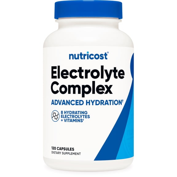 Nutricost Electrolyte Complex (Advanced Hydration) 120 Capsules
