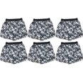 thumbnail image 2 of Fruit of the Loom Men's Knit Boxers 6-Pack Breathable Cooling Cotton Micro-Mesh Soft Flex Waistband, 2 of 4