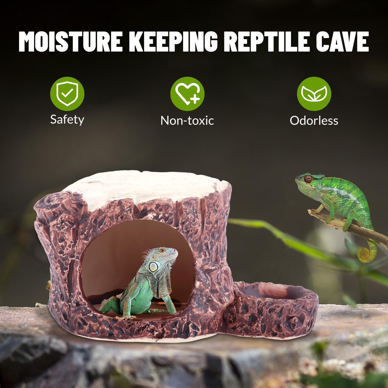 Picture of Hamster Houses Hideout Hide Cave Landscaping Hideaway Cage Accessories ...