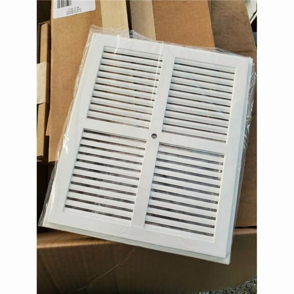 Broan Nutone S0255B000 Plastic Exhaust Fan Grille, White