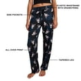 thumbnail image 5 of My Melody Kuromi Character Print Women's Black Plaid Sleep Pajama Pants With Pockets-Small-Large, 5 of 8