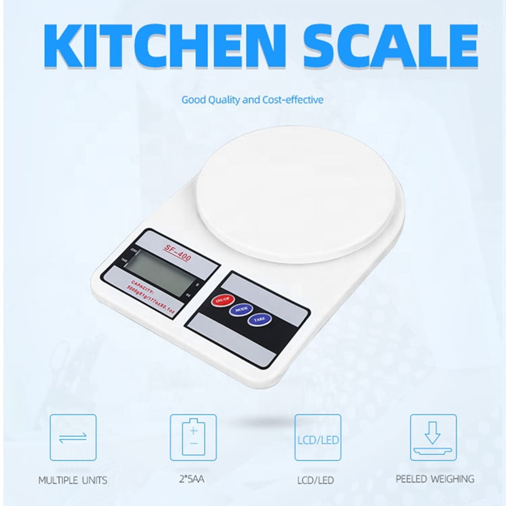 Gadgetbucket Electronic Kitchen Digital Weighing Scale 10 Kg Weight Measure
