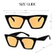 thumbnail image 5 of Gafas de Sol Mosanana Ojo de Gato Negro Naranja para Mujer MS51801, 5 of 6