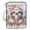 Cute Sloth with Ice Cream, variant on Haosy Accordion File Organizer Zipper Binder 500 Sheet 6-Tab Expanding File Folder Multi-Pocket 1.2 Inch 3 Ring Colorful Palm Leaf
