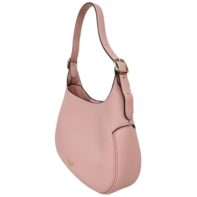 Kate Spade Penny Small Hobo Bag w/ Shoulder Strap Pink Coral Gable