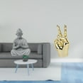 thumbnail image 2 of Escultura en miniatura de Buda Sun Wukong, estatua creativa de escritorio, figura coleccionable para decoración de patio, sala de estar y jardín., 2 of 8