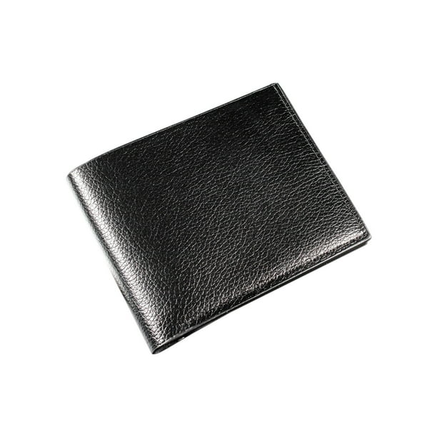 Cartera para hombre de gran capacidad, con costuras superfinas y plegable, ideal como regalo.