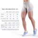 thumbnail image 3 of Molcañas Levantamiento Tope Yoga Pantalones Cortos Motos para Mujer Cintura Alta (gris L), 3 of 8