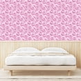 thumbnail image 3 of Ambesonne Floral Peel & Stick Wallpaper for Home, Dreamy Flower Surreal Garden, 13"x36", Lilac Purple Off White, 3 of 5