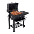 thumbnail image 2 of ASADOR DE CARBÓN DE 24"COLOR NEGRO, 2 of 8