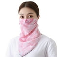 thumbnail image 6 of SPRING PARK Women Fashion Printed Scarf Women Anti UV Sun Breathable Full Face Veils for Outdoor Cycling, 6 of 7