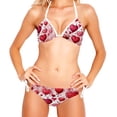 thumbnail image 2 of Valentine's Day Love Detachable Sponge Adjustable Strap Bikini Set Two-Pack, Ideal for Beach and Pool Parties, 2 of 6