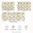 thumbnail image 2 of Yayeee Pillowcase King Size Set of 2 Satin Wrinkle Resistant Envelope Pillow Case, Birds Sunflowers, 2 of 8