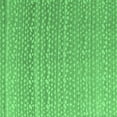 thumbnail image 1 of Ahgly Company Indoor Square Abstract Emerald Green Modern Area Rugs, 8' Square, 1 of 4