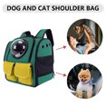 thumbnail image 2 of Mochila para gatos Cápsula espacial Mochila para perros Portador Malla transpirable Gatos y cachorros Hugtrwg Para estrenar, 2 of 7