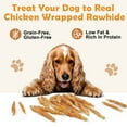 thumbnail image 4 of Chicken Wrapped Rawhide Sticks, Long-Lasting Dog Chew Treats for Puppy and Small Dogs, 10.6oz, 4 of 8