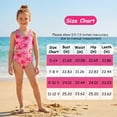 thumbnail image 4 of Girls One Piece Swimsuits 5T Swimsuit Girls Bathing Suits For Girls, 4 of 8