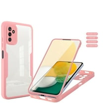 Designed for Samsung Galaxy S24 FE Case, Full-Body Protection Phone Cover with Screen Protector Built-in Touch Sensitive Anti Scratch Upgraded Shockproof TPU Bumper Case for S24 FE - Pink