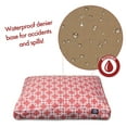 thumbnail image 4 of Majestic Pet | Links Rectangle Pet Bed For Dogs, Removable Cover, Coral, Extra Large, 4 of 5