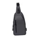thumbnail image 2 of Bolso de pecho para hombre, bolso de senderismo, minibolso de hombro para senderismo, viajes, gimnasio y trekking. Gris, 2 of 9