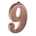 thumbnail image 1 of Placa con número de puerta incrustado para casa, hotel, dirección, dígitos, oficina en casa Número 9, 1 of 9