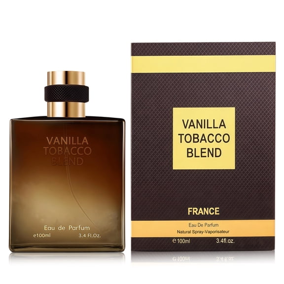 VANILLA TOBACCO BLEND Men’s Cologne , Calabrian Bergamot, Pepper Scent,3.4 fl oz Spray Bottle