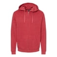 thumbnail image 1 of M&O 3331 Unisex Zipper Fleece Hoodie, 1 of 2