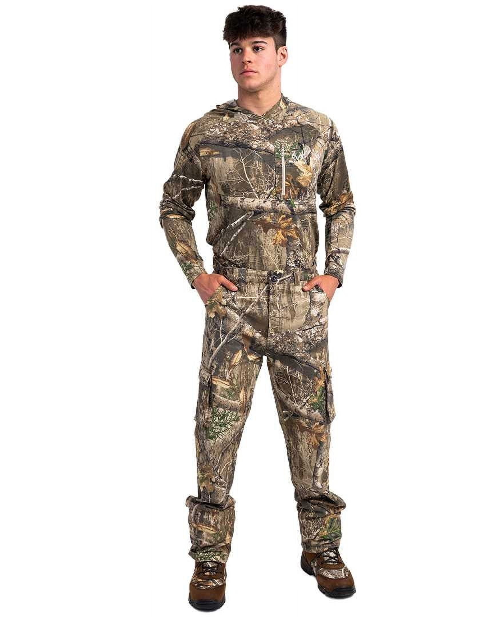 Realtree Men’s 6-Pocket Cargo Camo Hunting Pants , Regular Fit, Straight Leg, Camo Pants for Outdoor, Hiking Wear | S-4X