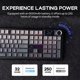thumbnail image 5 of Teclado inalámbrico para juegos EPOMAKER X Aula F108 PRO Black, 5 of 8