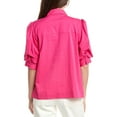 thumbnail image 2 of T Tahari womens  A-Line Blouse, XL, Pink, 2 of 3