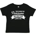 thumbnail image 3 of Inktastic This is What an Awesome Big Brother Looks Like in White Boys Toddler T-Shirt, 3 of 5
