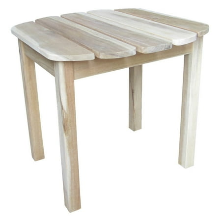 Square Unfinished Table - International Concepts Sidetable, Unfinished