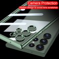 thumbnail image 4 of Funda fina transparente chapada de lujo para Samsung Galaxy S23 S22 S21 FE S20 Ultra Plus A53 A13 5G funda protectora para cámara a prueba de golpes, 4 of 4
