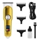 thumbnail image 1 of Cortadora de cabello eléctrica ligera y afilada de metal dorado para uso doméstico, 500 mAh, 1 of 10