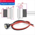 thumbnail image 5 of Conector Magnético de 10 A, Cable de Carga, Cabezal de Contacto de Succión Magnética, Terminal Hembra de Alta Corriente., 5 of 5