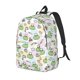 thumbnail image 1 of Easygdp Frog Wear Chef Hat Mochila de Lona Resistente para Laptop, Compatible con Laptops de 15 a 17 pulgadas, Ideal para Escuela, Trabajo y Viajes-Small, 1 of 5
