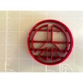 thumbnail image 2 of Peace Symbol Coupe-Cookies (4 Pouces) - Livraison Rapide - Bords Tranchants - Qualité Exceptionnelle, 2 of 5