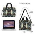 thumbnail image 3 of FORMRS 16" Laptop Bag Carrying Sleeve Case with Handle Travel Shoulder Briefcase, Mystical Owls Pattern, 3 of 8