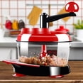 thumbnail image 4 of Practical Design Manual Meat Grinder Food Mincer Blender Chopper Tools, 4 of 9