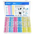 thumbnail image 1 of Kit de conectores de cables Kuject 540PCS, termorretráctiles e impermeables, 1 of 8