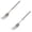2Pack A, variant on 2Pack Extra Long Fork Prank Extension Forks Extendable Forks Prank Telescoping From Fake Fork Forks Long Metal Forks