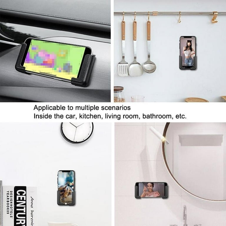 Multifunctional Mobile Bracket Self Adhesive Dashboard Mount Car Phone  Holder