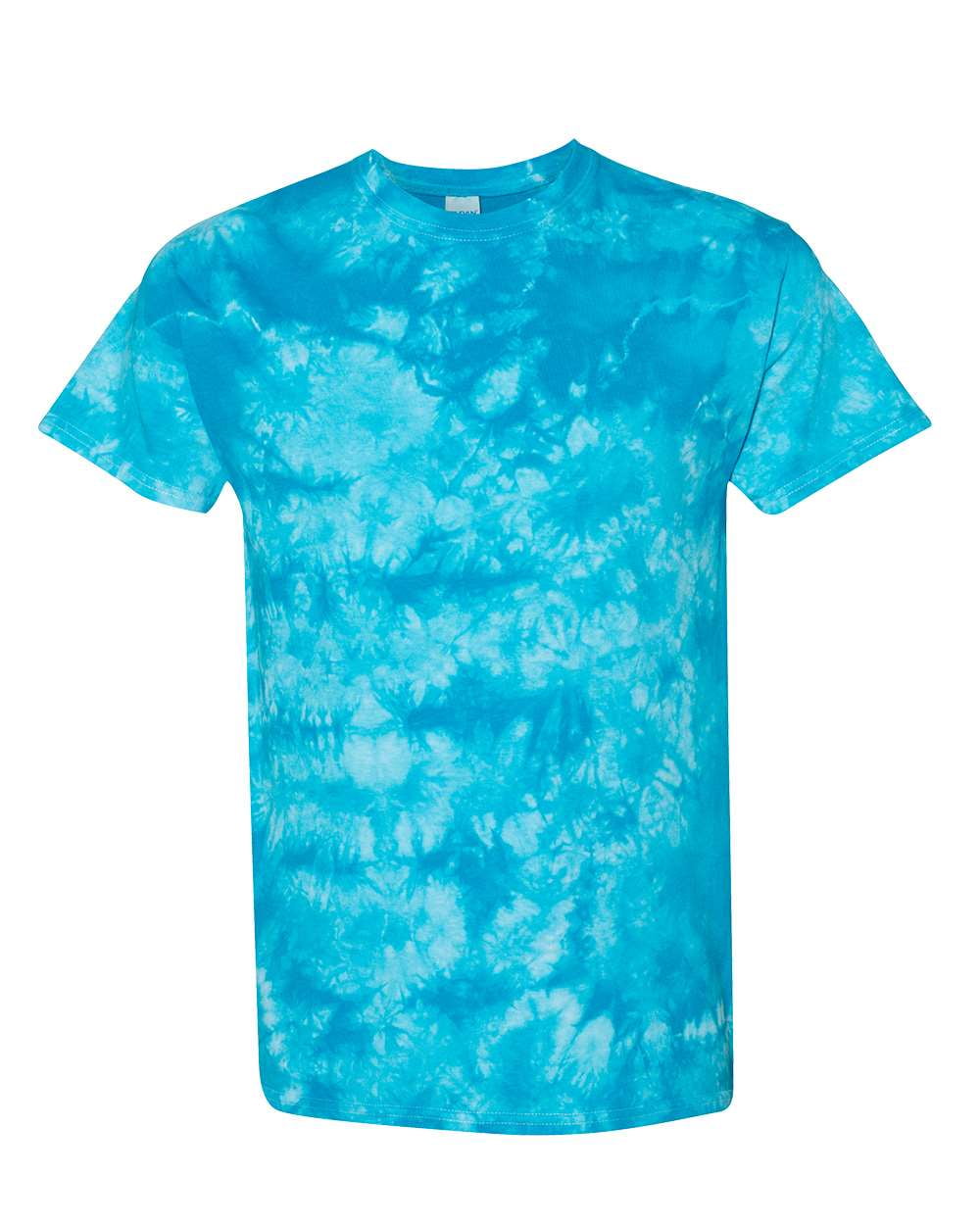 turquoise tie dye shirt
