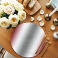thumbnail image 2 of Red Grey Round 15 Inch Placemats Set of 2, Gray Farmhouse Modern Rustic HeatResistant Non Slip Place Mats for Dining Table, Wipeable Braided Kitchen Table Mats for Housewarming, 2 of 9