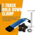 thumbnail image 2 of Acting T-Track Hold Down Clamp with T Bolts and Silder, 2 of 5